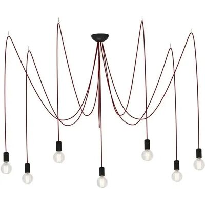 Lampada a sospensione Nowodvorski Spider - 7x60W E27 - Nero Lampada a sospensione Nowodvorski Spider - 7x60W E27 - Nero
