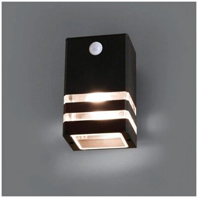Luce da parete esterna Edit Lighting Rio - Sensore PIR, Nero Luce da parete esterna Edit Lighting Rio - Sensore PIR, Nero