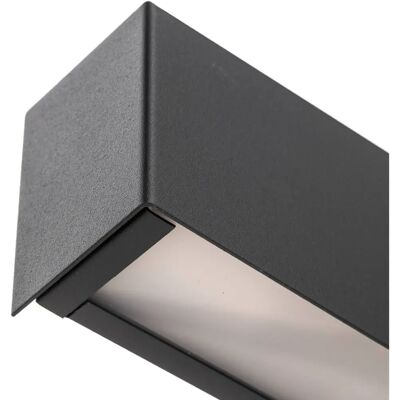 Nowodvorski Schwarze Wandleuchte – Straight Wall 7601 – Modernes Wandlicht Nowodvorski Schwarze Wandleuchte – Straight Wall 7601 – Modernes Wandlicht