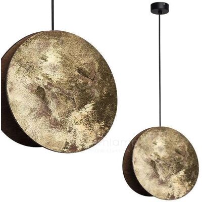 Nowodvorski Wheel Hanglamp - Modern Zwart en Goud - E27 40W Nowodvorski Wheel Hanglamp - Modern Zwart en Goud - E27 40W