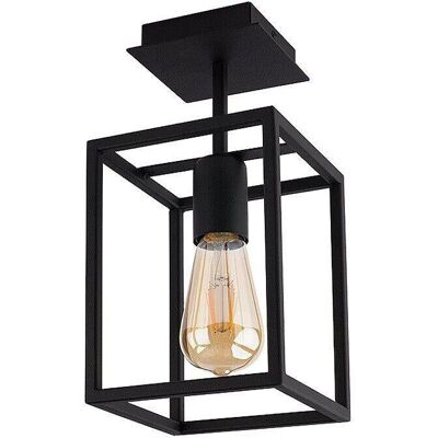 Nowodvorski Crate 9045 Svart Taklampe - Industriell Stil Nowodvorski Crate 9045 Svart Taklampe - Industriell Stil
