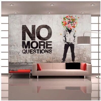 Papier Peint Artgeist - No More Questions - 400x280 - Wallpaper - Publicité Papier Peint Artgeist - No More Questions - 400x280 - Wallpaper - Publicité