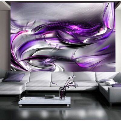 Marque ARTGEIST Murale Purple Swirls - 350x245cm - Publicité Marque ARTGEIST Murale Purple Swirls - 350x245cm - Publicité