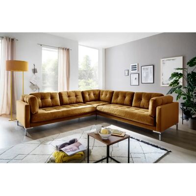 TRENDS BY HG Landau U-Form Sofa - U-förmig, Microvelours, Braun TRENDS BY HG Landau U-Form Sofa - U-förmig, Microvelours, Braun