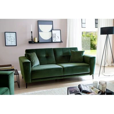TRENDS BY HG Barcelona 3-Sitzer Microvelours Sofa - Sofa TRENDS BY HG Barcelona 3-Sitzer Microvelours Sofa - Sofa