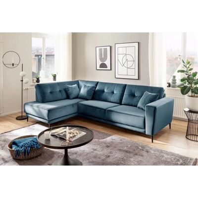 TRENDS BY HG Barcelona L-Form Microvelours Ecksofa - Polsterecke TRENDS BY HG Barcelona L-Form Microvelours Ecksofa - Polsterecke