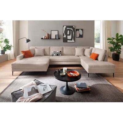 TRENDS BY HG Sommer U-Form Sofa - U-Form Cord Beige TRENDS BY HG Sommer U-Form Sofa - U-Form Cord Beige