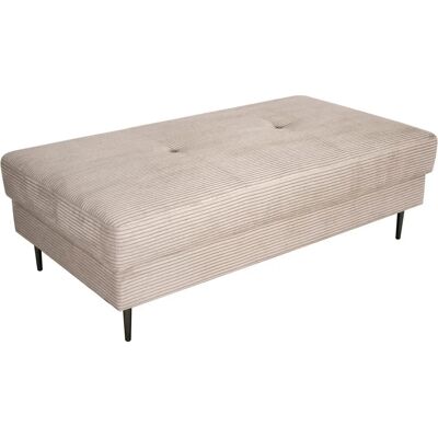 TRENDS BY HG Sommer Brauner Cord Sitzhocker TRENDS BY HG Sommer Brauner Cord Sitzhocker