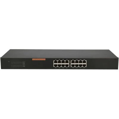 Extralink HEXON 16x 10/100/ Mbit/s unmanaged Ethernet Switch - Schwarz Extralink HEXON 16x 10/100/ Mbit/s unmanaged Ethernet Switch - Schwarz