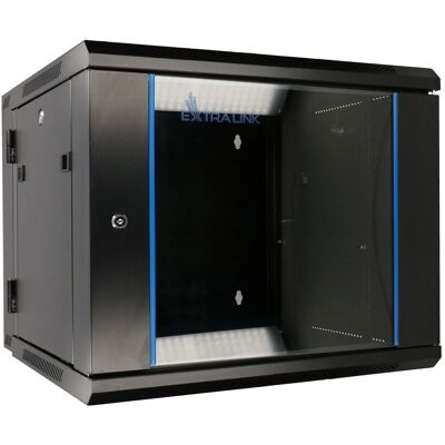 Extralink EX.12905 Armadio Rack 12U 600X600 AZH Nero - Montaggio a parete Extralink EX.12905 Armadio Rack 12U 600X600 AZH Nero - Montaggio a parete