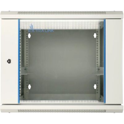 Extralink 12U 600X600 AZH Szary - Szafka rack - Montaż na ścianie Extralink 12U 600X600 AZH Szary - Szafka rack - Montaż na ścianie