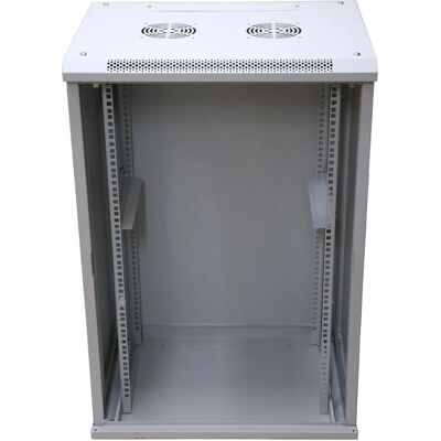Extralink EX.14336 Wandmontiertes graues 15U Rackschrank Extralink EX.14336 Wandmontiertes graues 15U Rackschrank