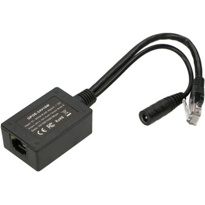Extralink EX.14688 PoE Adapter - Gigabit Ethernet, 10/100/1000 Mbit/s, Schwarz Extralink EX.14688 PoE Adapter - Gigabit Ethernet, 10/100/1000 Mbit/s, Schwarz