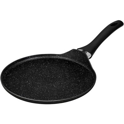 Poêle à Pancakes Noire 25cm - Antiadhésif, Poignée Ergonomique - Publicité Poêle à Pancakes Noire 25cm - Antiadhésif, Poignée Ergonomique - Publicité