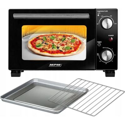 Piekarnik elektryczny MPM MPE-13 - 10L, 800W, Czarny Piekarnik elektryczny MPM MPE-13 - 10L, 800W, Czarny