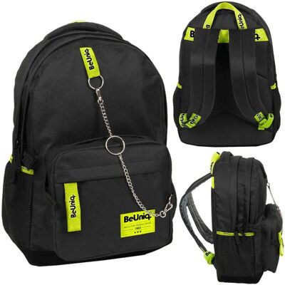 BeUniq - Paso Beuniq Ppy21-228 - Czarny - Neon - Plecak BeUniq - Paso Beuniq Ppy21-228 - Czarny - Neon - Plecak