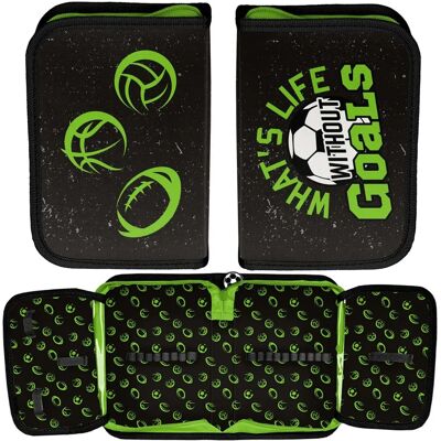 Trousse scolaire football objectifs Paso - Type scolaire Trousse scolaire football objectifs Paso - Type scolaire