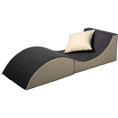 Pqp Składane Meble - Stół - Puf - Sofa 3-w-1 - Szary I Beżowy - Meble Pqp Składane Meble - Stół - Puf - Sofa 3-w-1 - Szary I Beżowy - Meble