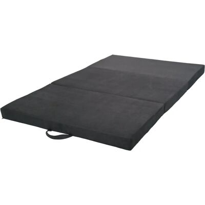 Składany Materac Pqp - 120x200x10cm - Szary - Składany Łóżko Składany Materac Pqp - 120x200x10cm - Szary - Składany Łóżko