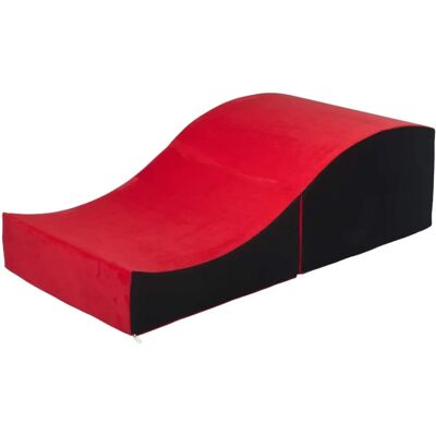 Pqp Składany Sofa lub Stół - Czerwony i Czarny - Meble Pqp Składany Sofa lub Stół - Czerwony i Czarny - Meble