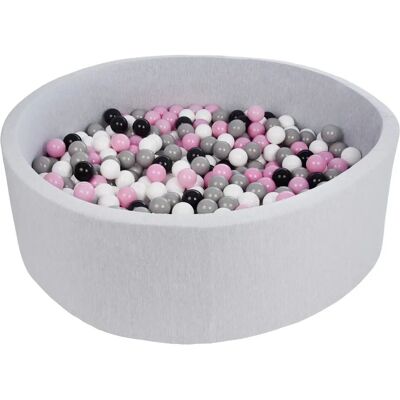 Viking Piscine de Jeu - 125 Cm - Rose, Blanc, Gris - Favorise la motricité - Publicité Viking Piscine de Jeu - 125 Cm - Rose, Blanc, Gris - Favorise la motricité - Publicité