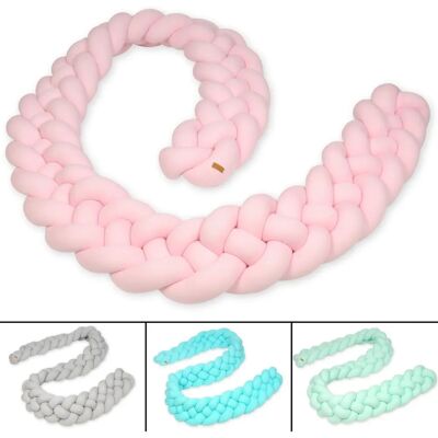 PQP Bambino - Mint - 3.5 m - 25 cm - Crib bumper PQP Bambino - Mint - 3.5 m - 25 cm - Crib bumper