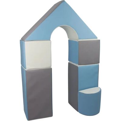 Viking Choice Blocs de mousse - 6 pièces - blanc, bleu, gris - mousse tapisserie - Publicité Viking Choice Blocs de mousse - 6 pièces - blanc, bleu, gris - mousse tapisserie - Publicité