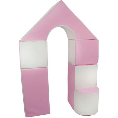 Viking Choice Blocs de Mousse - 6 Pièces - Blanc et Rose - Mousse Tapissière - Publicité Viking Choice Blocs de Mousse - 6 Pièces - Blanc et Rose - Mousse Tapissière - Publicité