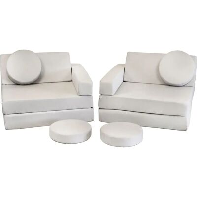 Viking Choice Zestaw wypoczynkowy dla dzieci - MDF - 90x200 cm - z materacem Viking Choice Zestaw wypoczynkowy dla dzieci - MDF - 90x200 cm - z materacem