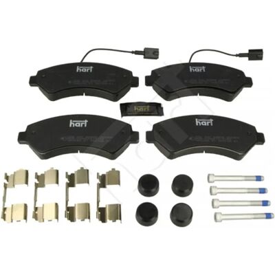 Kit de Plaquettes de Frein Hart 256 942 - Frein à Disque pour Citroën, Fiat, Opel, Peugeot - Publicité Kit de Plaquettes de Frein Hart 256 942 - Frein à Disque pour Citroën, Fiat, Opel, Peugeot - Publicité