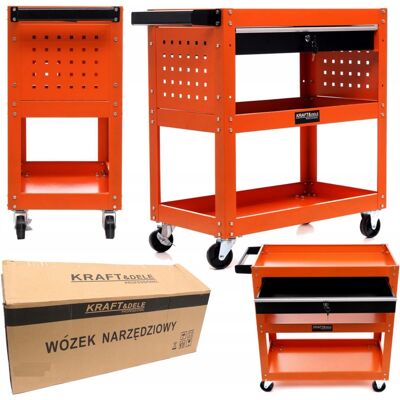 Kraft&Dele - KD-366 - 3 poziomy - Wózek narzędziowy Kraft&Dele - KD-366 - 3 poziomy - Wózek narzędziowy