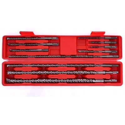 Kraft&Dele KD-984 SDS zestaw wiertł betonowych - 11 szt. Kraft&Dele KD-984 SDS zestaw wiertł betonowych - 11 szt.