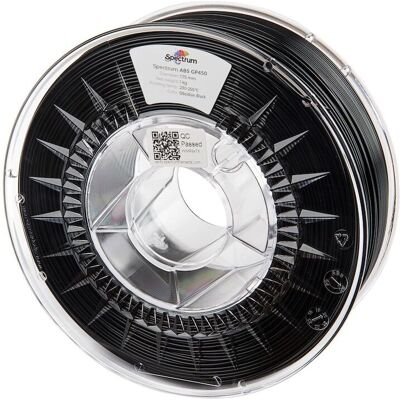Spectrum GP450 Svart 3D-Print filament - Industriell kvalitet, slagfast Spectrum GP450 Svart 3D-Print filament - Industriell kvalitet, slagfast