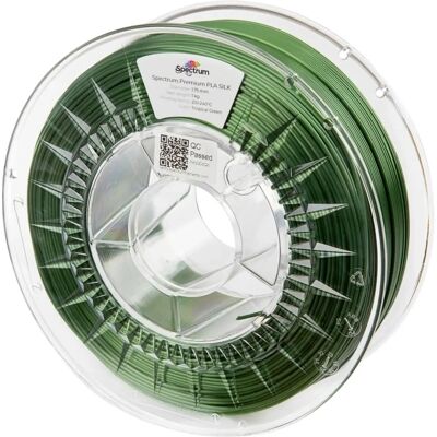 Spectrum Group Spectrum 5903175652089 PLA Silke Filament - Filament - Tropisk Grønn Spectrum Group Spectrum 5903175652089 PLA Silke Filament - Filament - Tropisk Grønn