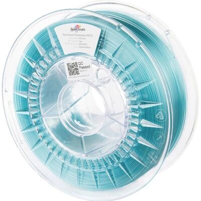 Filament Spectrum PET-G Bleu Ice - 1.75mm 1kg - Résistant aux chocs Filament Spectrum PET-G Bleu Ice - 1.75mm 1kg - Résistant aux chocs