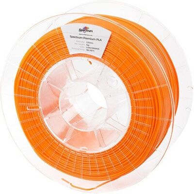 Spectrum 80008 PLA Arancione Trasparente 1kg - Materiale di Stampa 3D Spectrum 80008 PLA Arancione Trasparente 1kg - Materiale di Stampa 3D