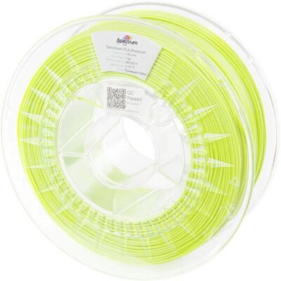 Spectrum Filaments Premium PLA Fluoreszierend Gelb - 1 kg - 3D-Druckfilament Spectrum Filaments Premium PLA Fluoreszierend Gelb - 1 kg - 3D-Druckfilament