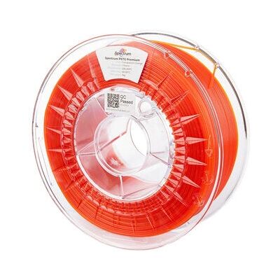 Spectrum PETG 1.75mm Orange Transparent - Filament 3D Spectrum PETG 1.75mm Orange Transparent - Filament 3D