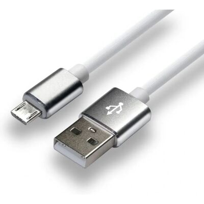 Everactive CBS-1MW USB-Kabel - 1m, Weiß, Micro-USB, USB A 2.0, Schnellladung Everactive CBS-1MW USB-Kabel - 1m, Weiß, Micro-USB, USB A 2.0, Schnellladung