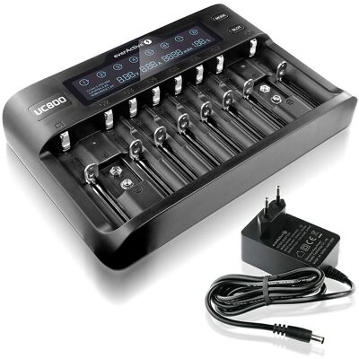 Everactive UC-800 Batterieladegerät - Universell AC Everactive UC-800 Batterieladegerät - Universell AC