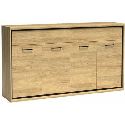 Cajonera Stanton F105 Madera Clara - Chest of Drawers Cajonera Stanton F105 Madera Clara - Chest of Drawers