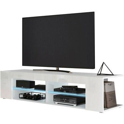 Mobilier1 Nashville 113 Mueble de TV - Diseño abierto, LED, 137x32x39cm Mobilier1 Nashville 113 Mueble de TV - Diseño abierto, LED, 137x32x39cm
