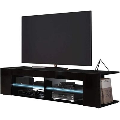 Mobilier1 Nashville 113 Mueble TV - Abierto, 137x32x39cm, LED Mobilier1 Nashville 113 Mueble TV - Abierto, 137x32x39cm, LED