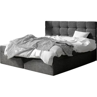 Miami Model 188 Šedá Kontinentální Postel - Typ produktu Miami Model 188 Šedá Kontinentální Postel - Typ produktu