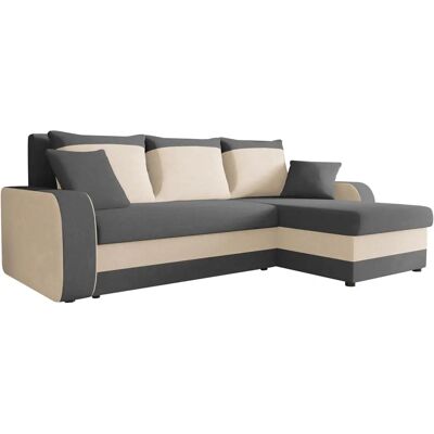 Rozkładana sofa narożna Comfivo 203 - Mikrofibra, Funkcja spania, Pojemnik na pościel, 238x147x80cm Rozkładana sofa narożna Comfivo 203 - Mikrofibra, Funkcja spania, Pojemnik na pościel, 238x147x80cm