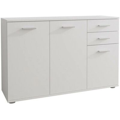MUEBLES Tucson 132 Blanco - Cómoda MUEBLES Tucson 132 Blanco - Cómoda