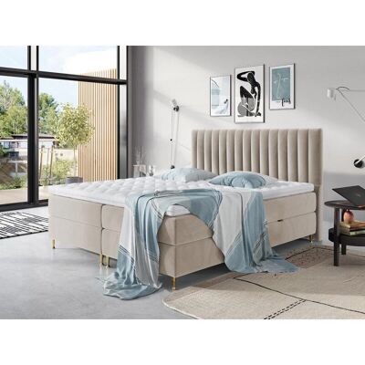 Cleveland 166 Marrón claro - Cama Cleveland 166 Marrón claro - Cama