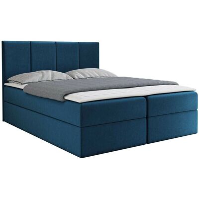 MUEBLES Baltimore 147 Dvojitá Modrá - Postel MUEBLES Baltimore 147 Dvojitá Modrá - Postel