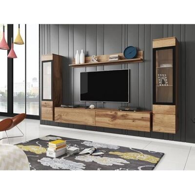 MOBILIER1 Sarasota 126 Wotan chêne Ensemble Modulaire - Mobilier de Salon - Publicité MOBILIER1 Sarasota 126 Wotan chêne Ensemble Modulaire - Mobilier de Salon - Publicité