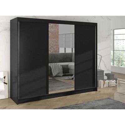 MUEBLES Atlanta 159 - Puertas correderas, 9 estantes - Armario MUEBLES Atlanta 159 - Puertas correderas, 9 estantes - Armario